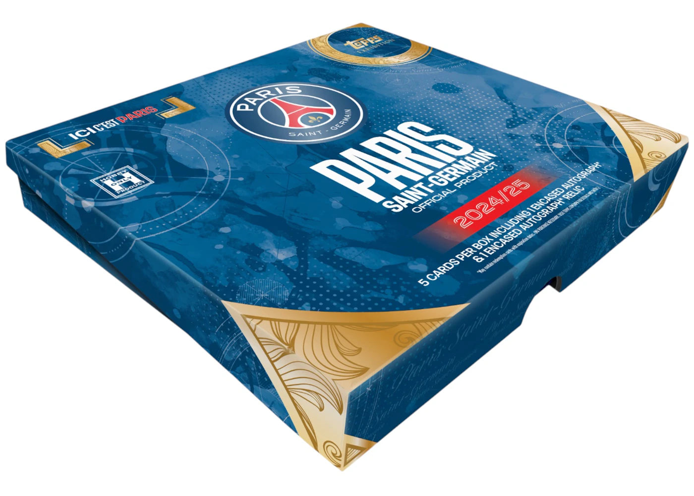 2024/25 Topps Paris Saint-Germain Exhibition Hobby Box