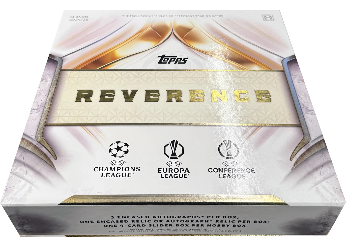 2024-25 Topps Reverence UEFA Club Competitions Hobby Box