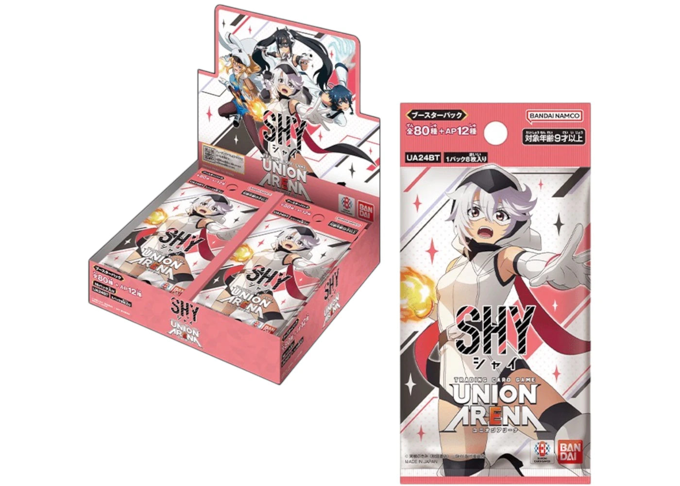 2024 Bandai Union Arena Shy Booster Pack Sealed Box (Japanese)