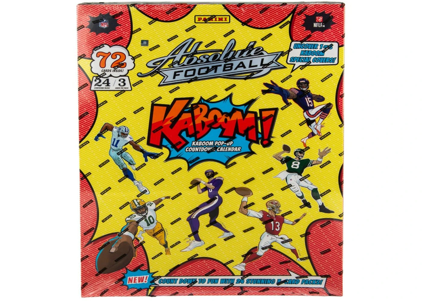 2024 Panini Absolute Football Kaboom! Countdown Calendar
