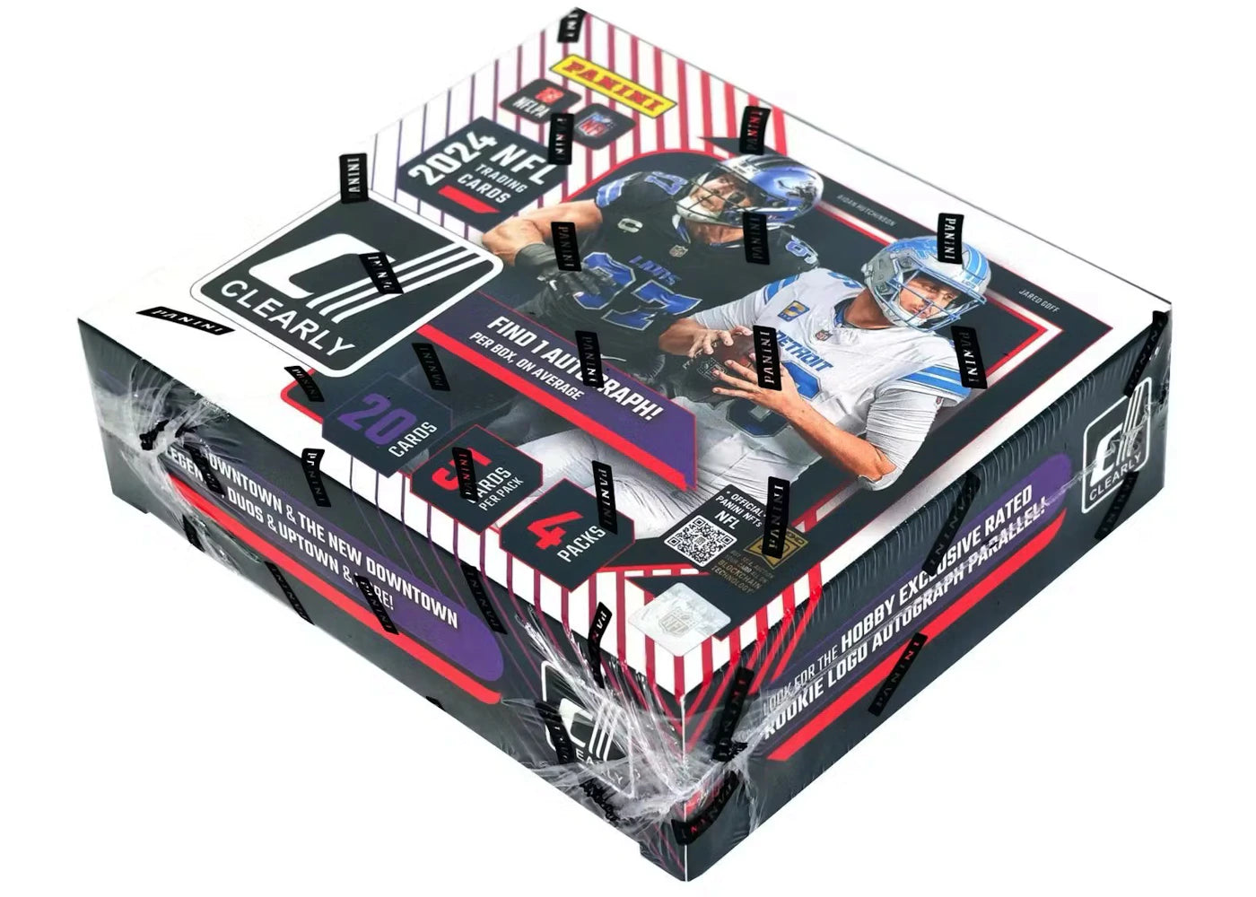 2024 Panini Clearly Donruss NFL Football Hobby Box