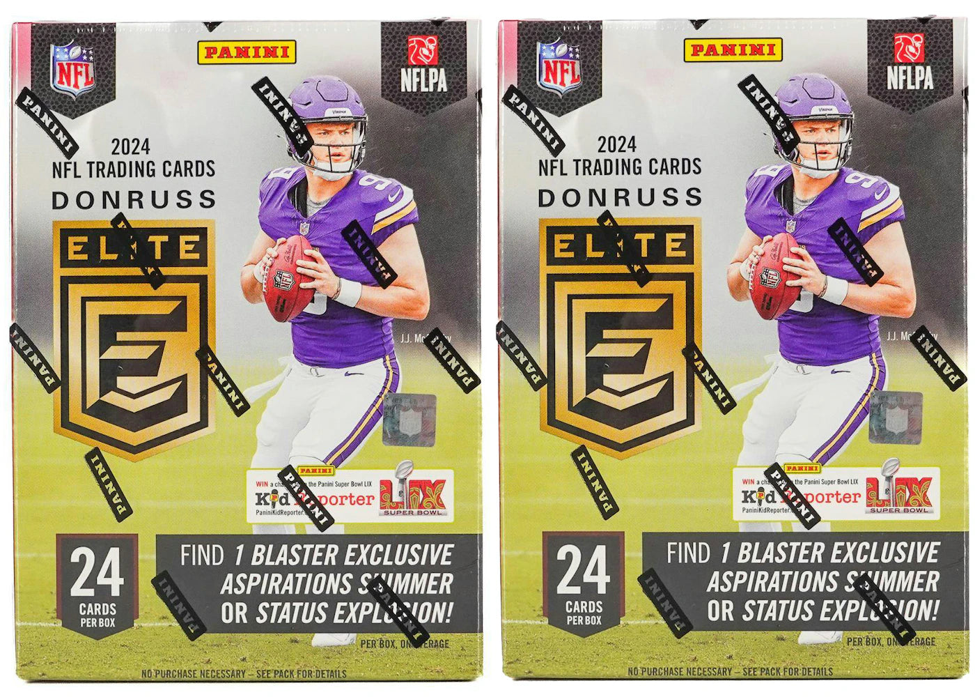 2024 Panini Donruss Elite Football Blaster Box 2x Lot