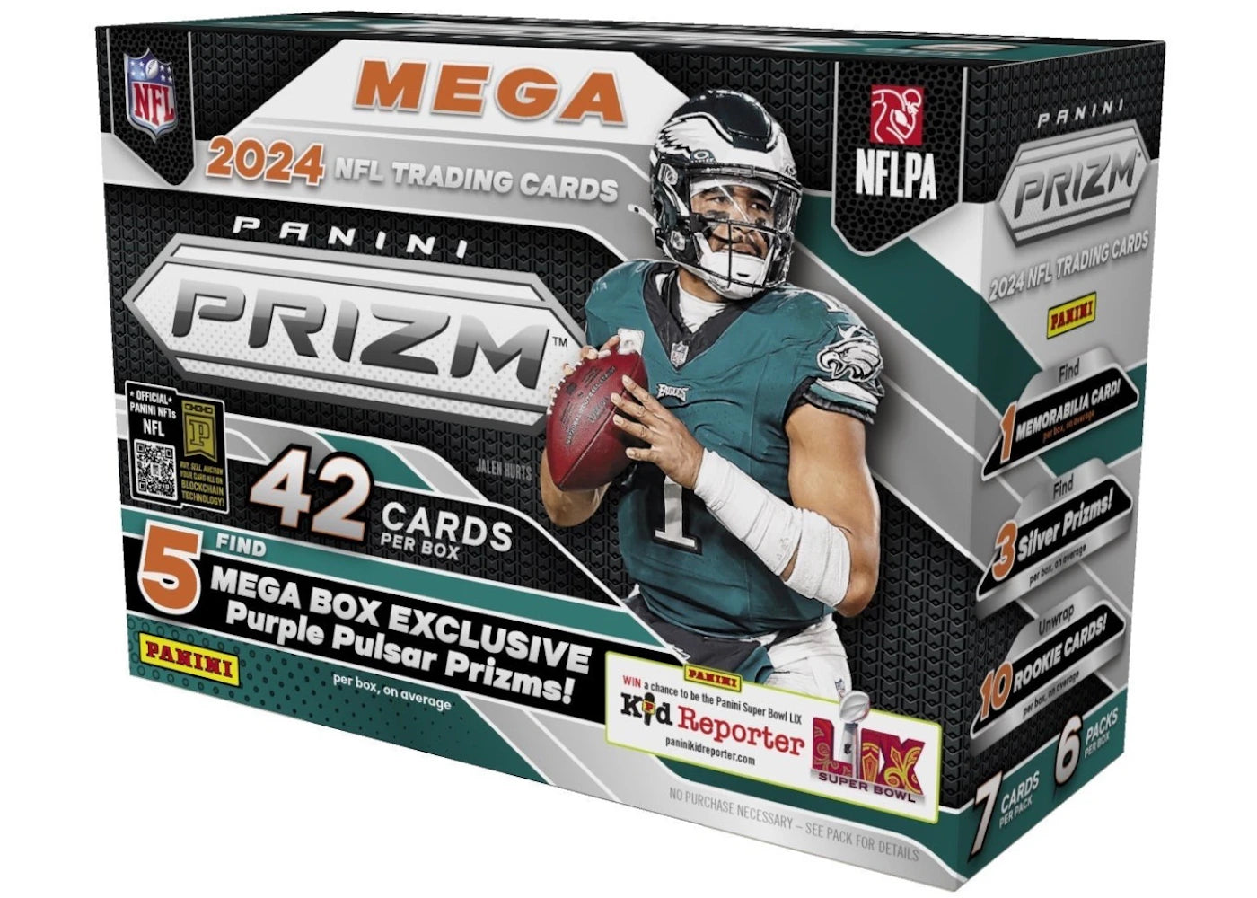 2024 Panini Prizm Football Hobby Mega Box