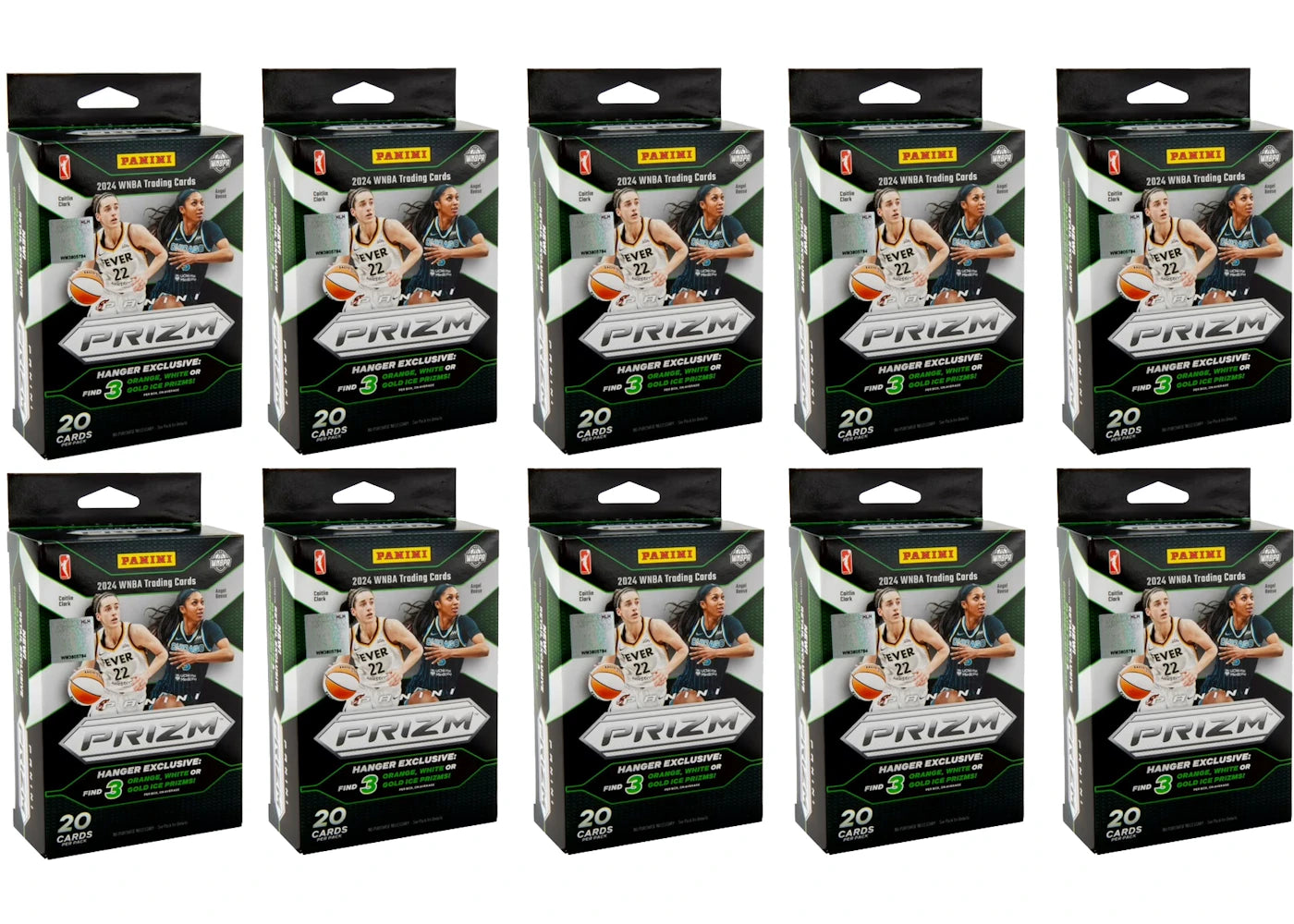 2024 Panini Prizm WNBA Hanger Box 10x Lot