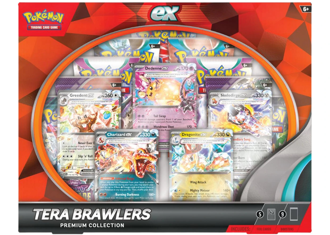 2024 Pokémon Scarlet & Violet Tera Brawlers Premium Collection Box