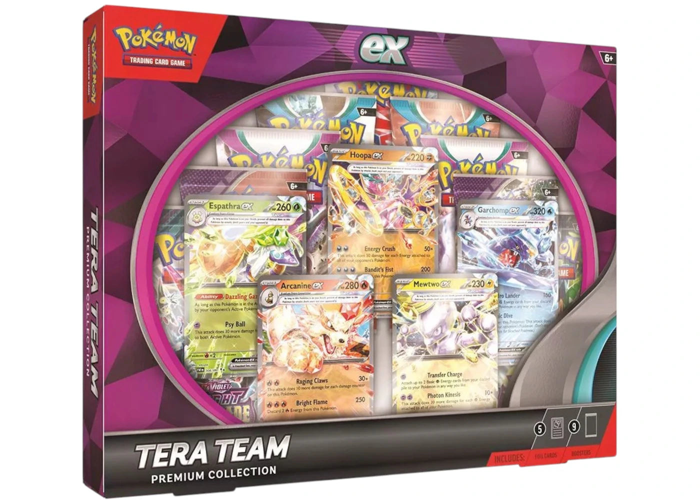 2024 Pokémon Scarlet & Violet Tera Team Premium Collection Box