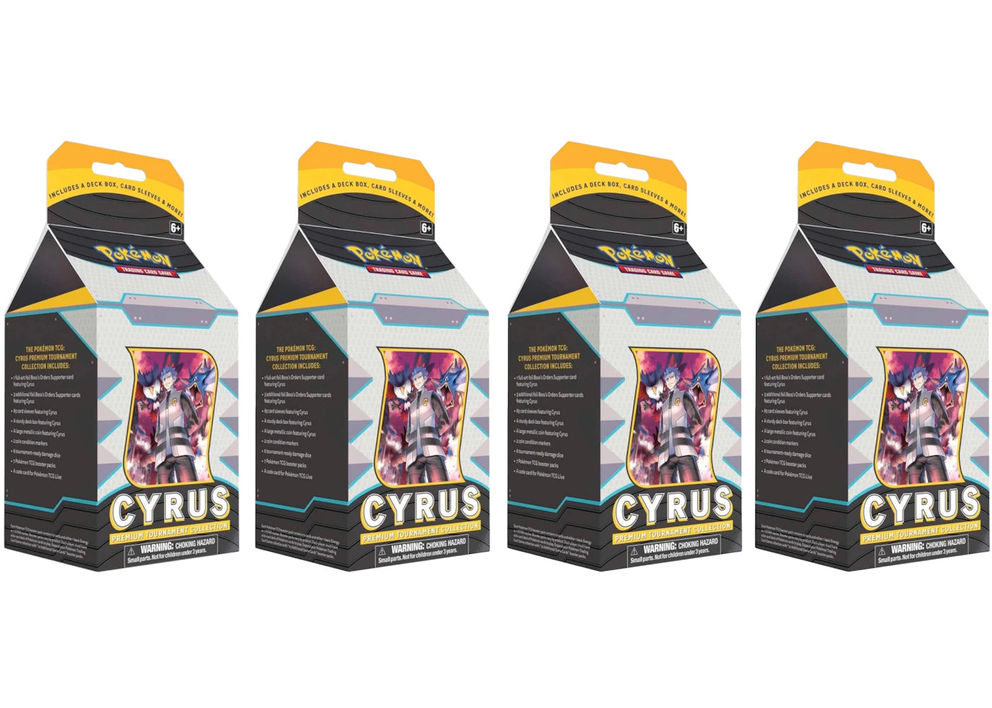 2024 Pokémon Sword & Shield Premium Tournament Collection Cyrus 4x Lot