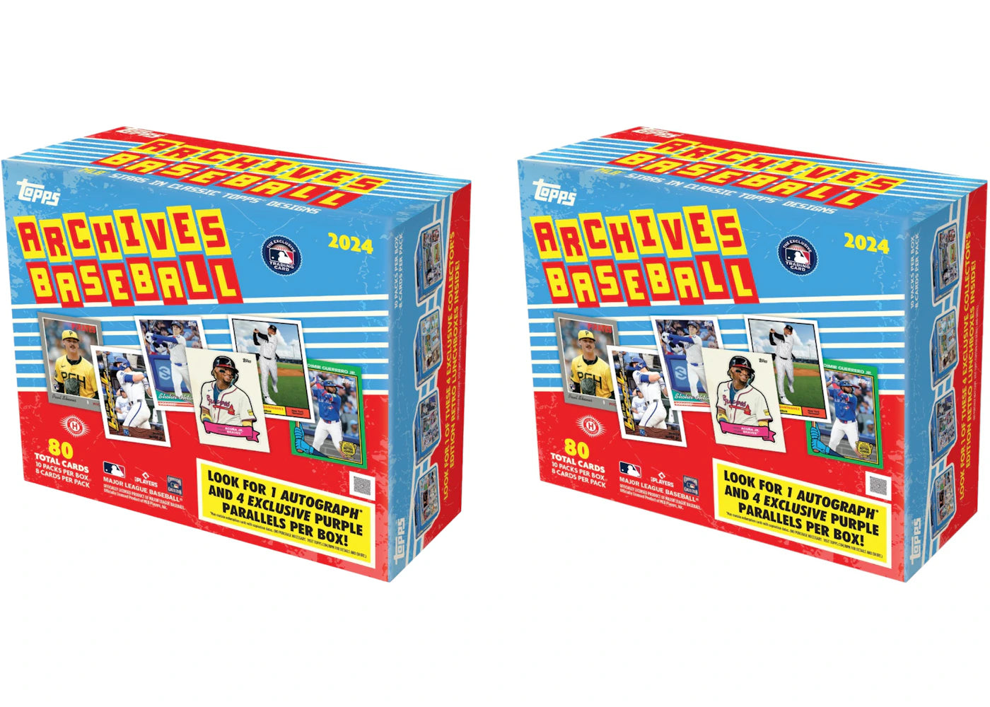 2024 Topps Archives Baseball Collector Box 2x Lot