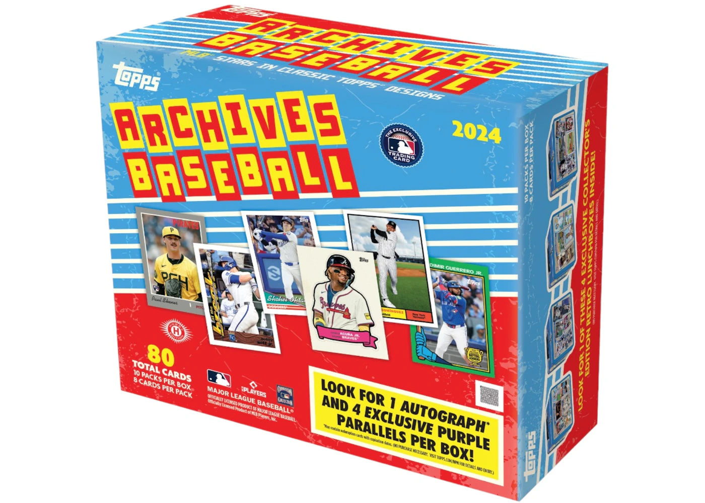 2024 Topps Archives Baseball Collector Box