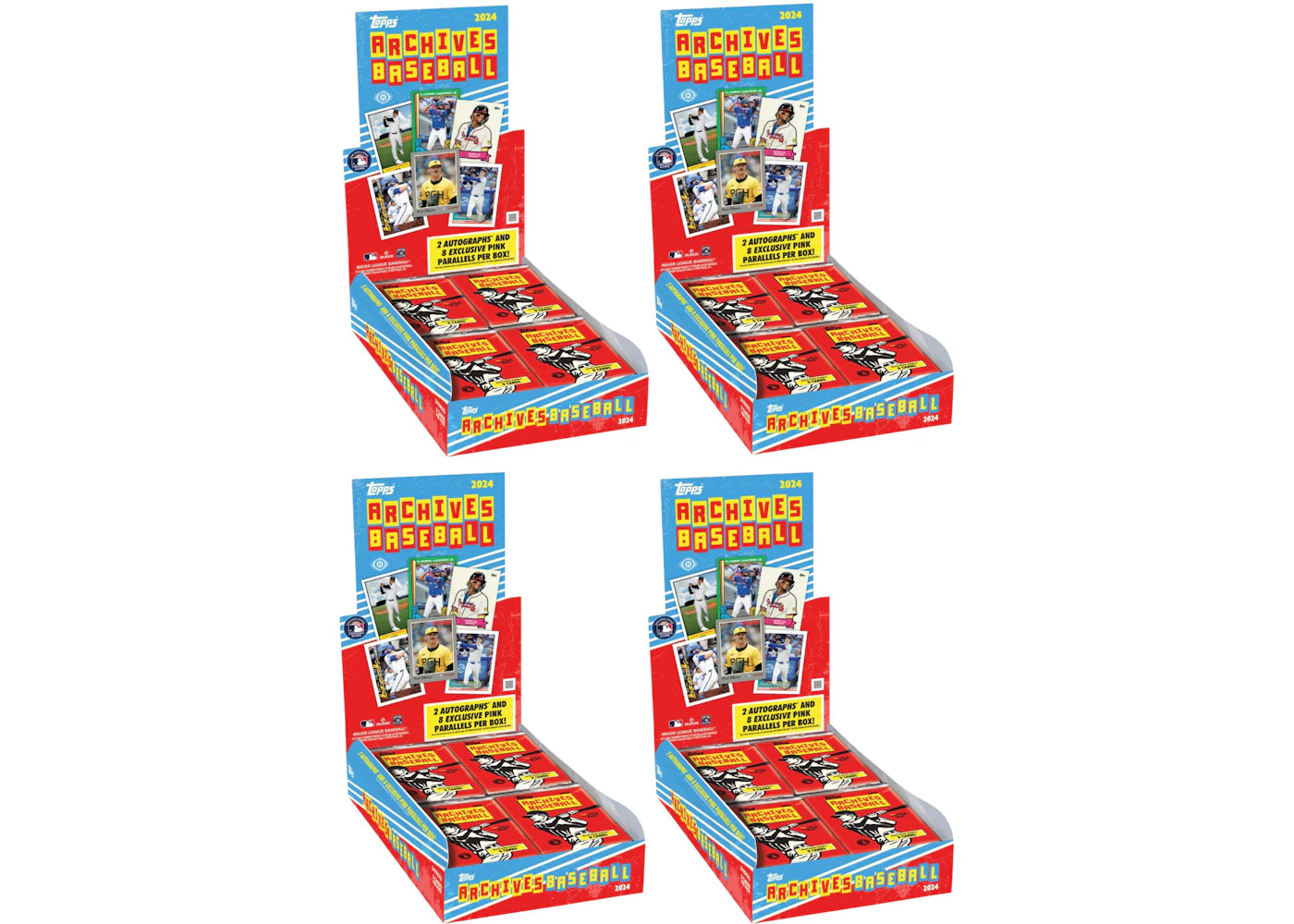 2024 Topps Archives Baseball Hobby Box 4x Lot