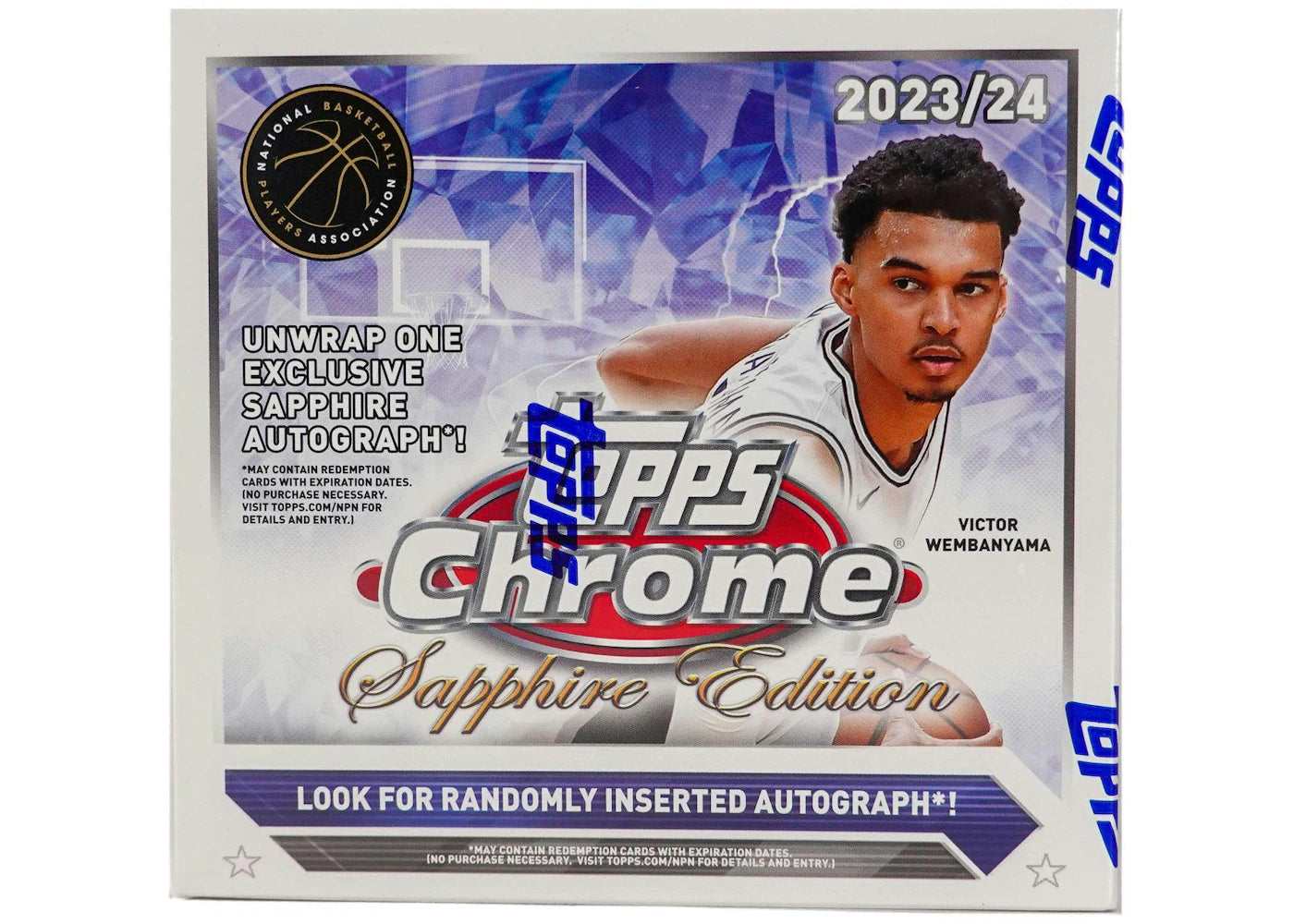 2024 Topps Chrome Sapphire Basketball Hobby Box