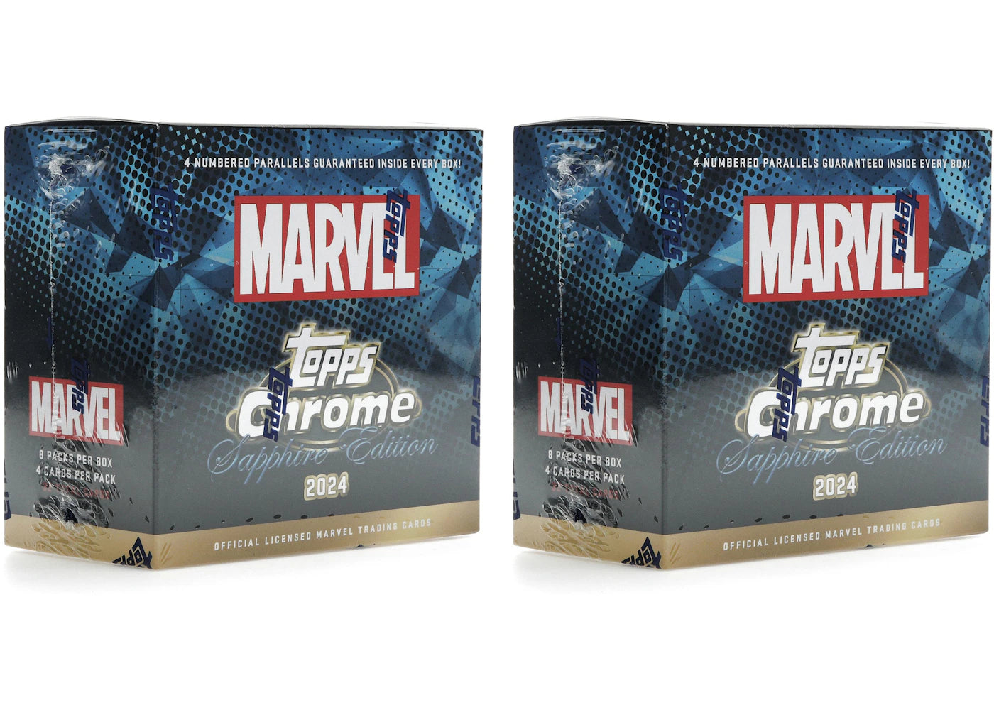 2024 Topps Chrome Sapphire Marvel Hobby Box (2x Lot)