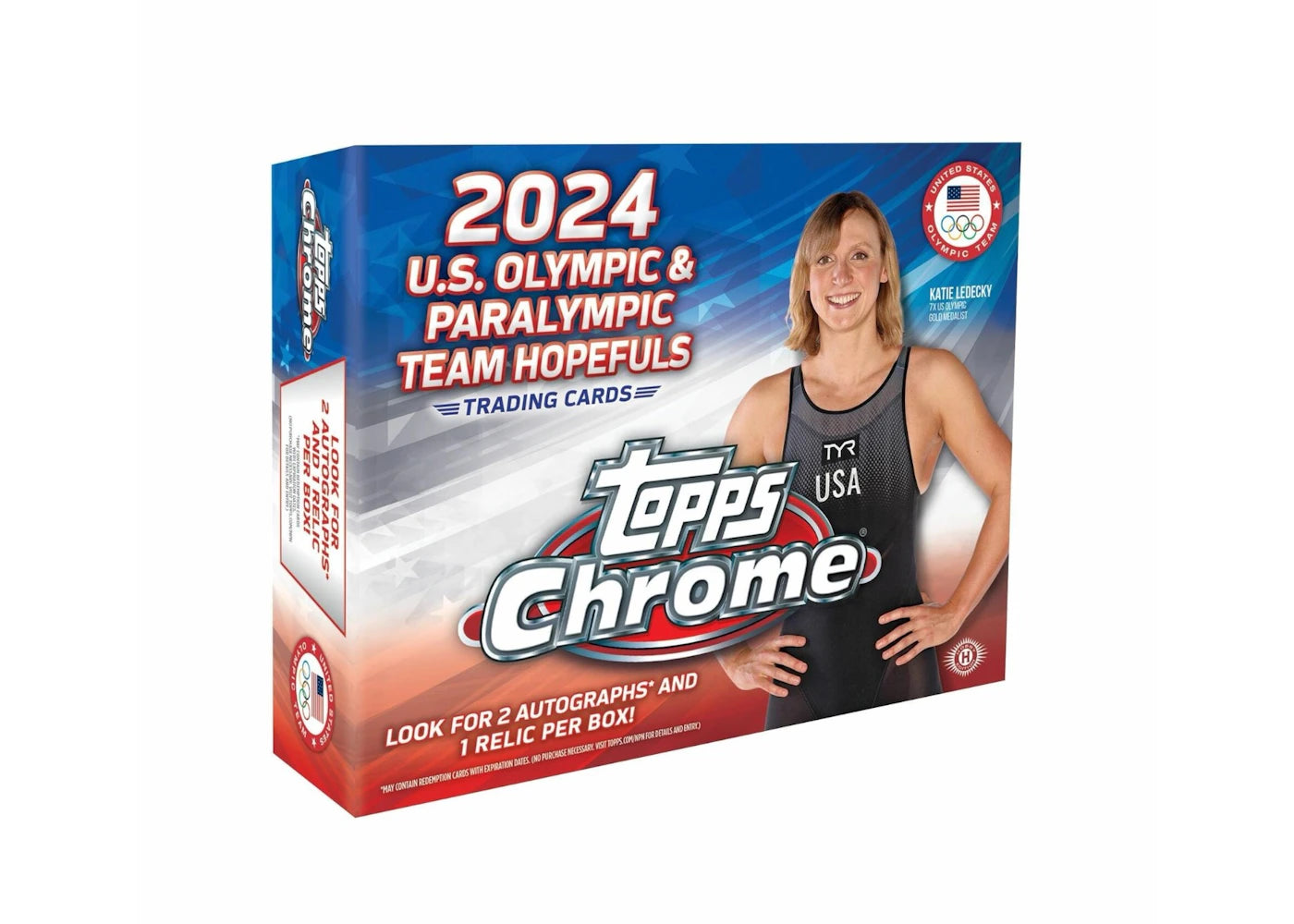2024 Topps Chrome U.S. Olympic & Paralympic Team Hopefuls Hobby Box