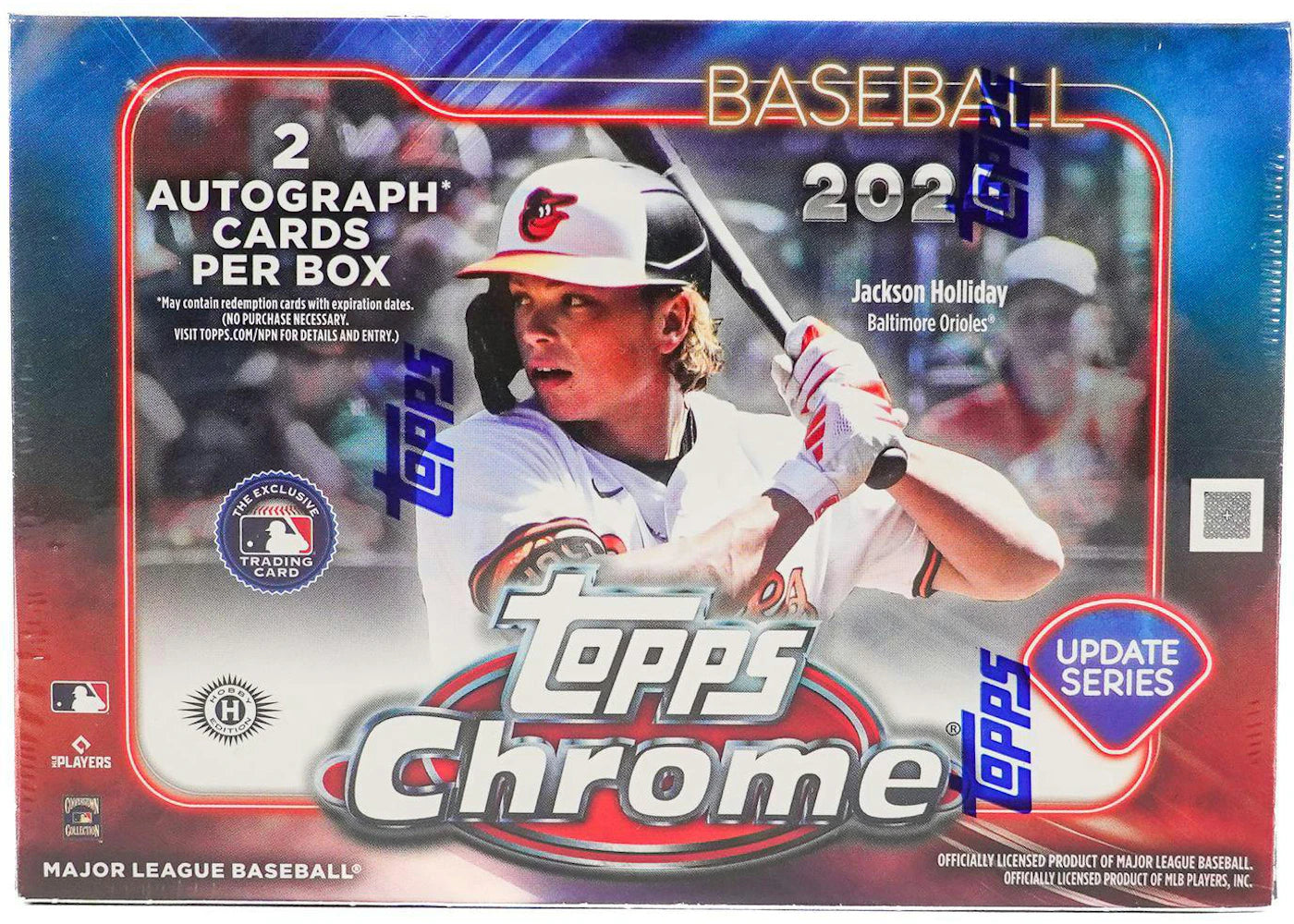 2024 Topps Chrome Update Series Baseball Breaker Delight Box