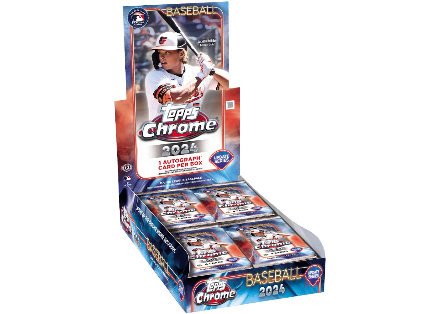 2024 Topps Chrome Updates Series Baseball Hobby Box