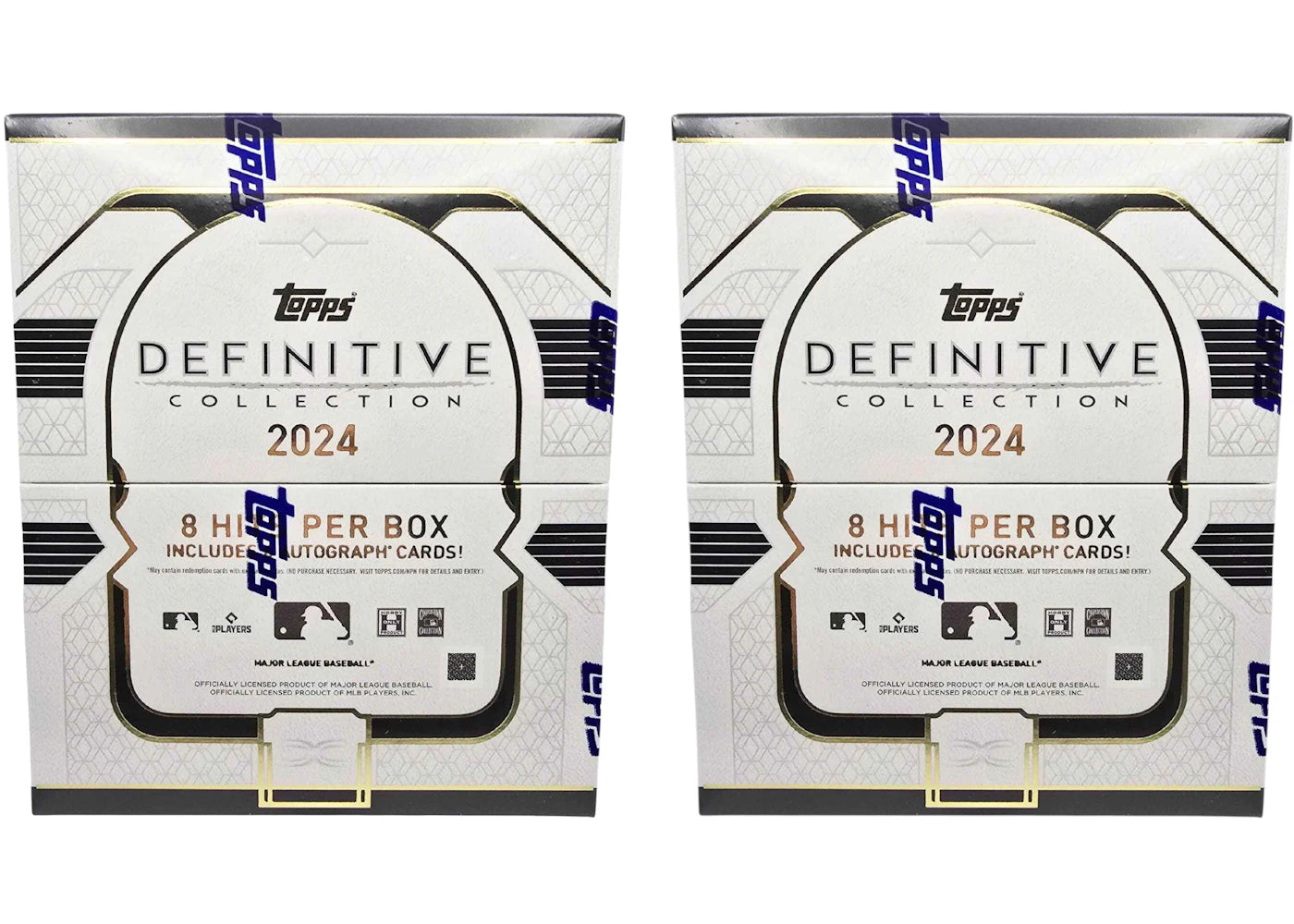 2024 Topps Definitive Baseball Hobby Box 2x Lot
