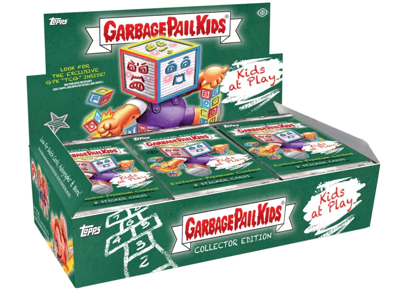 2024 Topps Garbage Pail Kids Kids at Play Series 1 Collector Edition Hobby Box