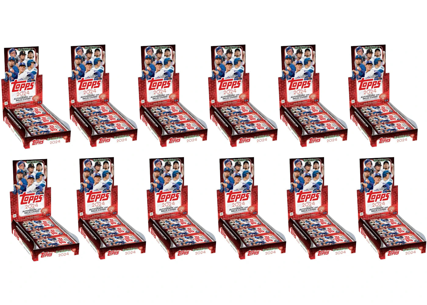 2024 Topps Japan Edition MLB Baseball Hobby Box 12x Lot