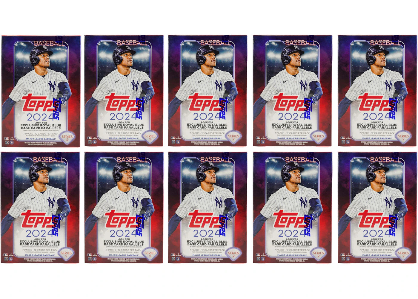 2024 Topps Series 2 Baseball Blaster Box 10x Lot