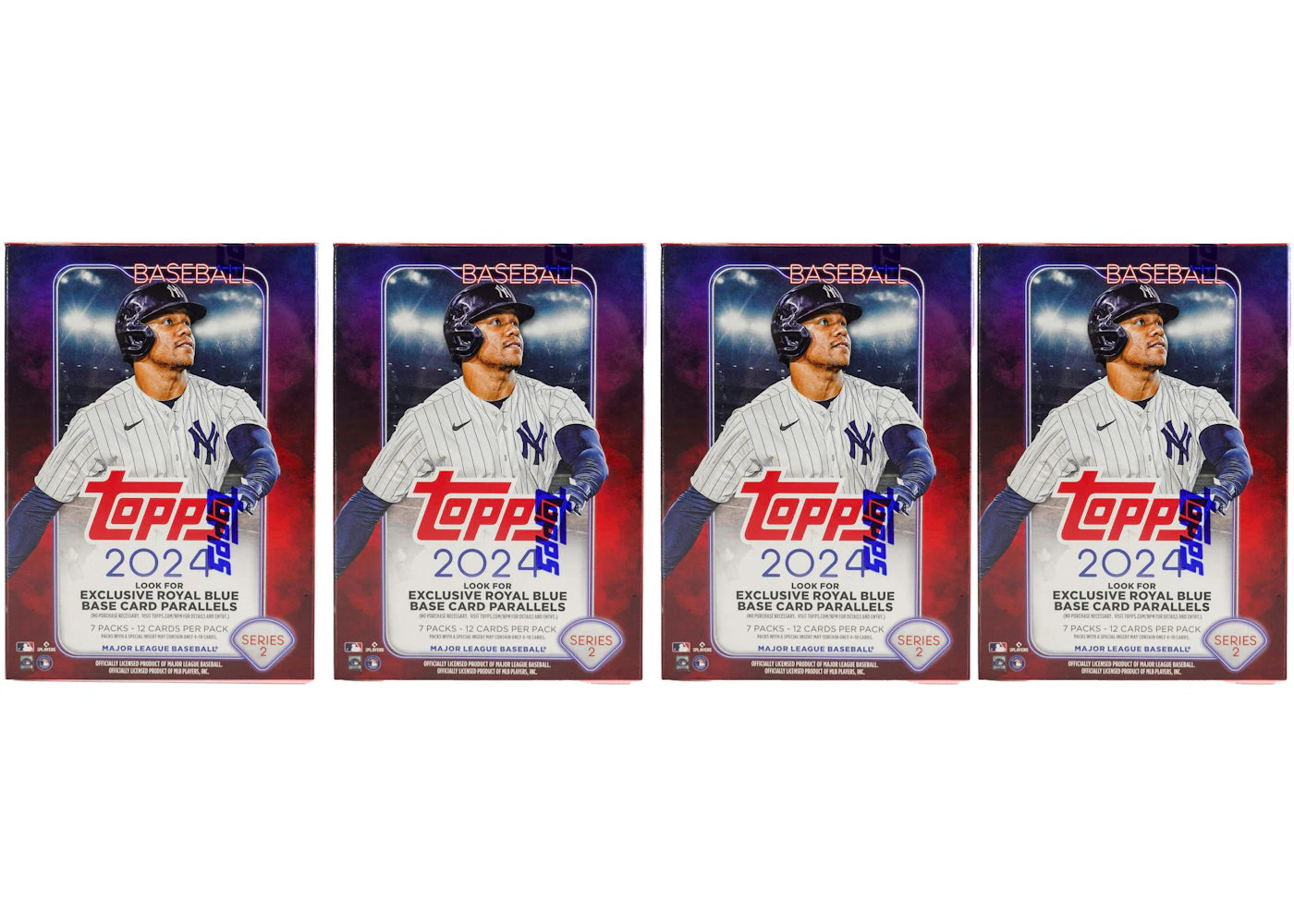 2024 Topps Series 2 Baseball Blaster Box 4x Lot