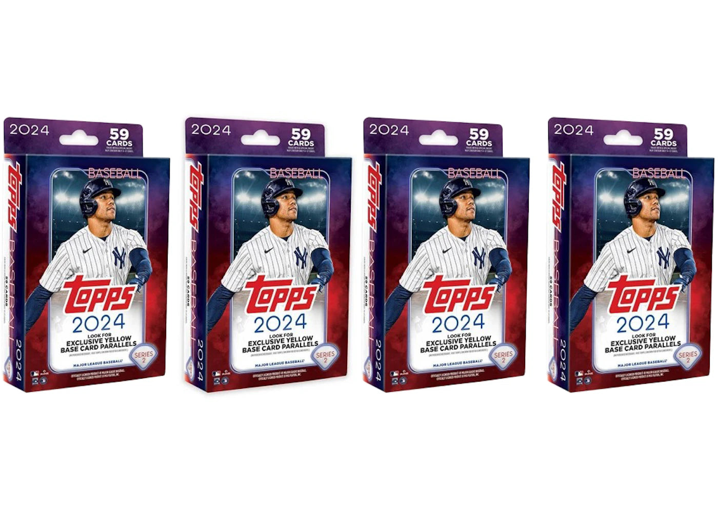 2024 Topps Series 2 Baseball Hanger Box 4x Lot