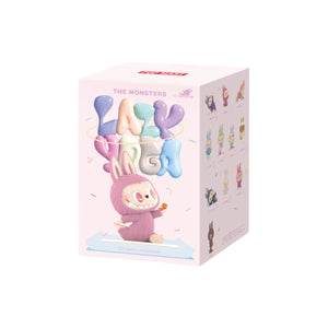 Pop Mart Labubu The Monsters Lazy Yoga Series Figures Single Blind Box