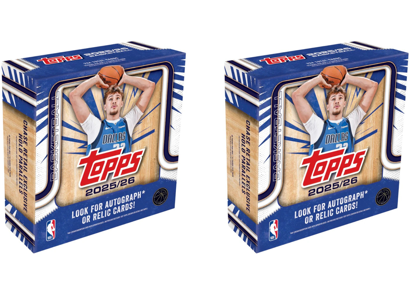 2025/26 Topps Basketball Mega Box 2x Lot