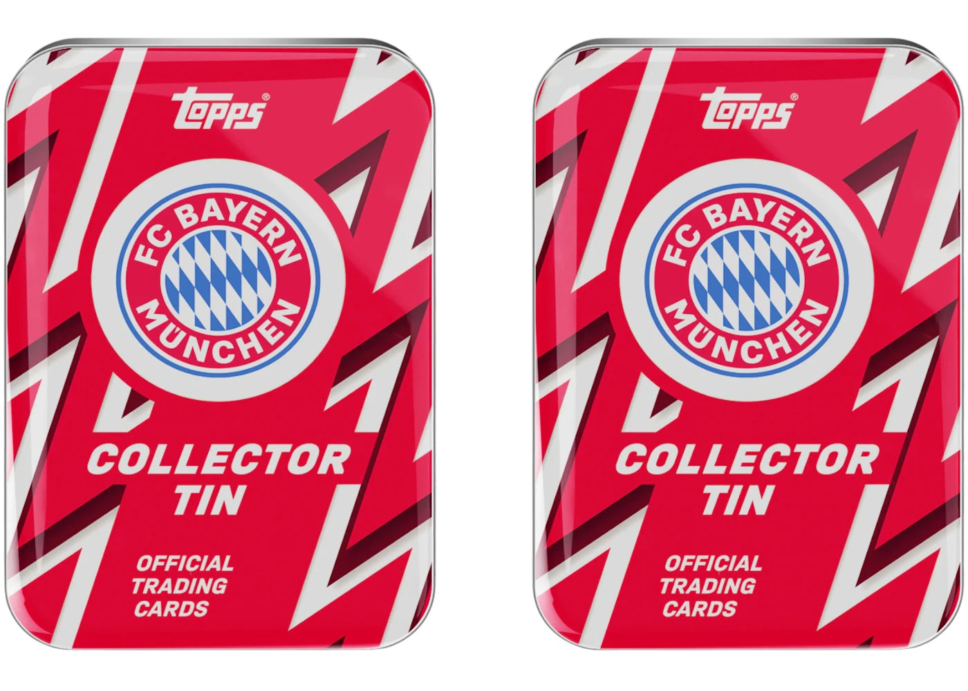 2025-26 Topps FCB Bayern Muchen Collector Tin 2x Lot
