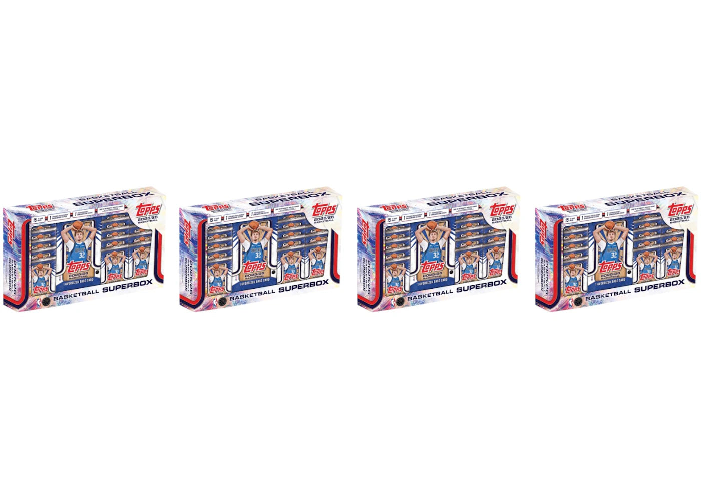 2025-26 Topps NBA Flagship Costco Exclusive Collection Box 4x Lot