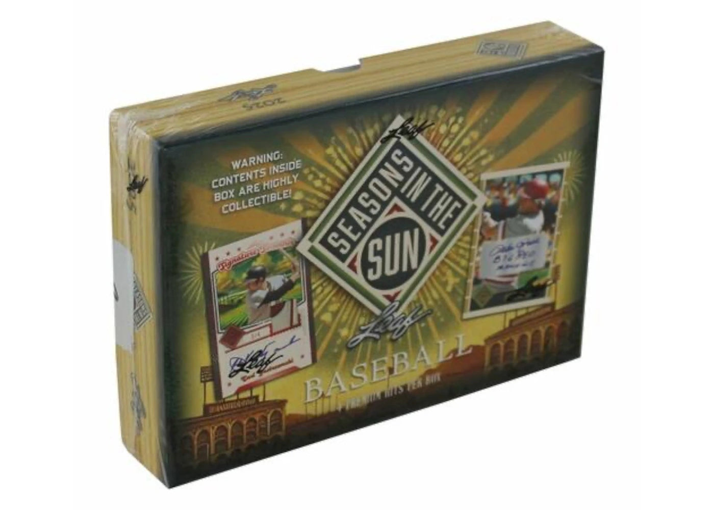 2025 Leaf Seasons in the Sun Baseball Hobby Box