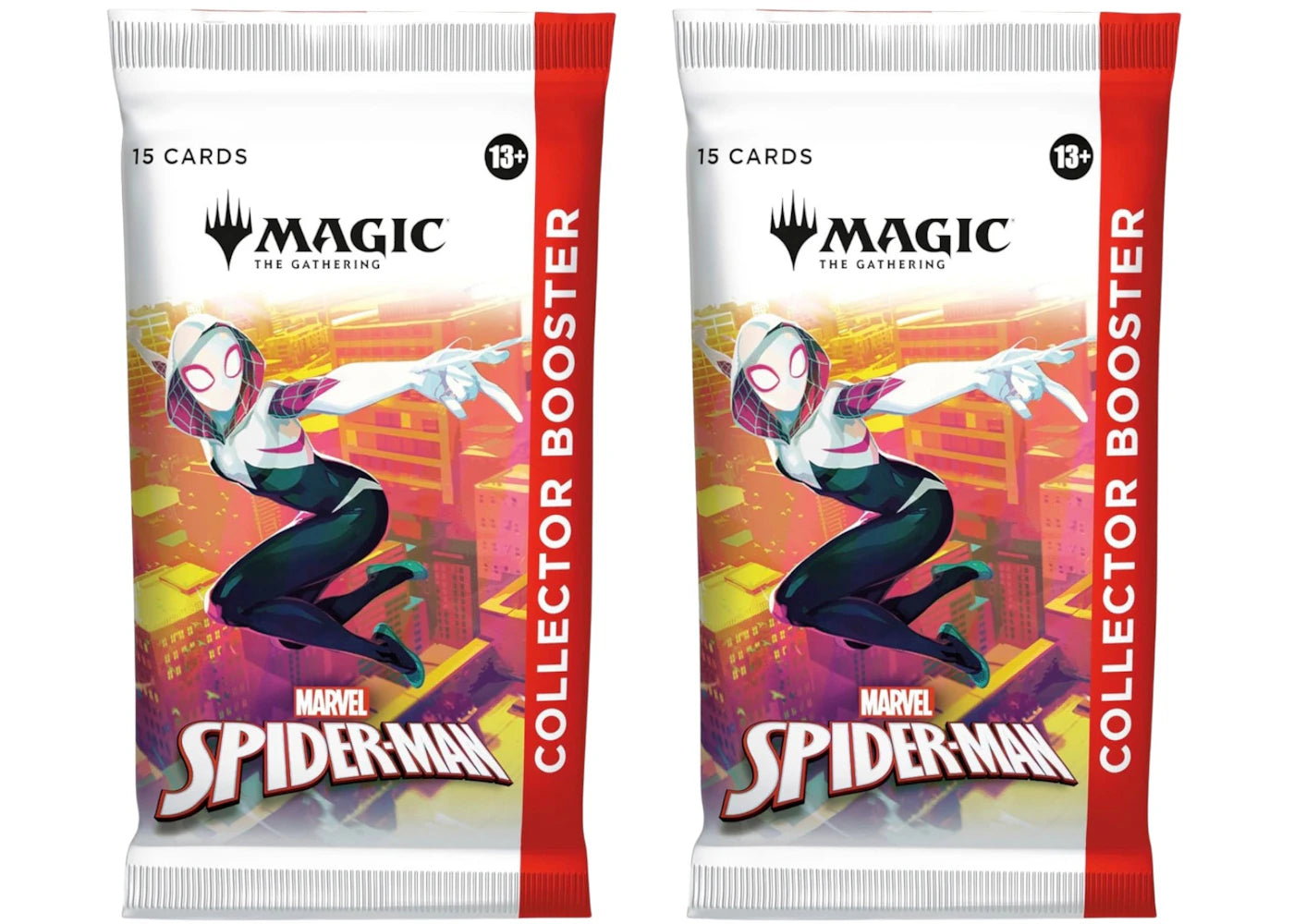 2025 Magic: The Gathering Marvel's Spider-Man Collector Booster Pack 2x Lot