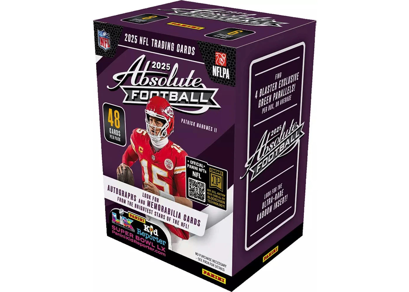 2025 Panini Absolute Football Blaster Box (Green Parallels)