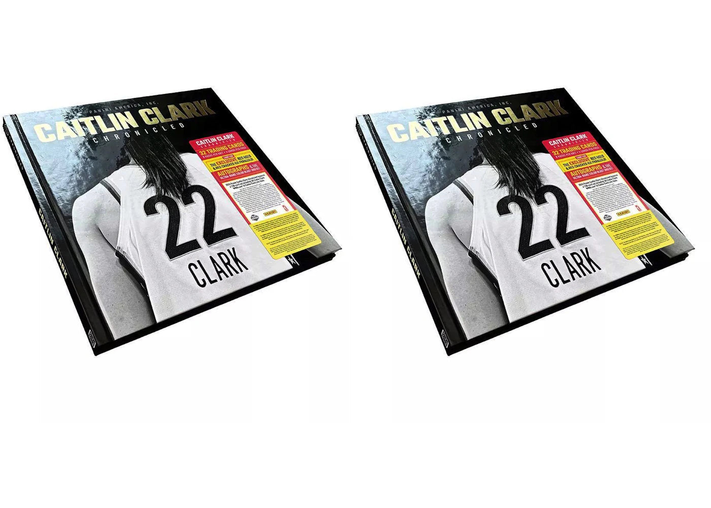 2025 Panini Caitlin Clark Chronicled Trading Card Collection and Keepsake 2x Lot