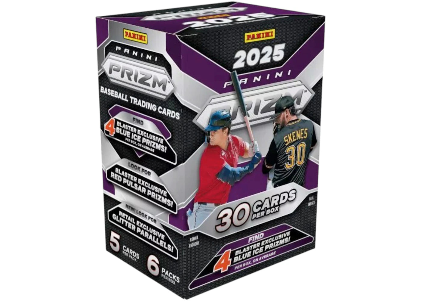 2025 Panini Prizm Baseball Blaster Box (Blue Ice)