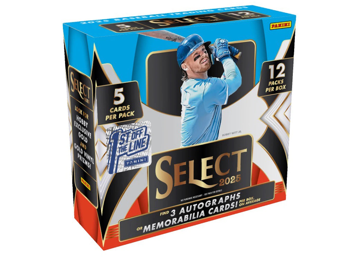 2025 Panini Select Baseball 1st of the Line Hobby Box
