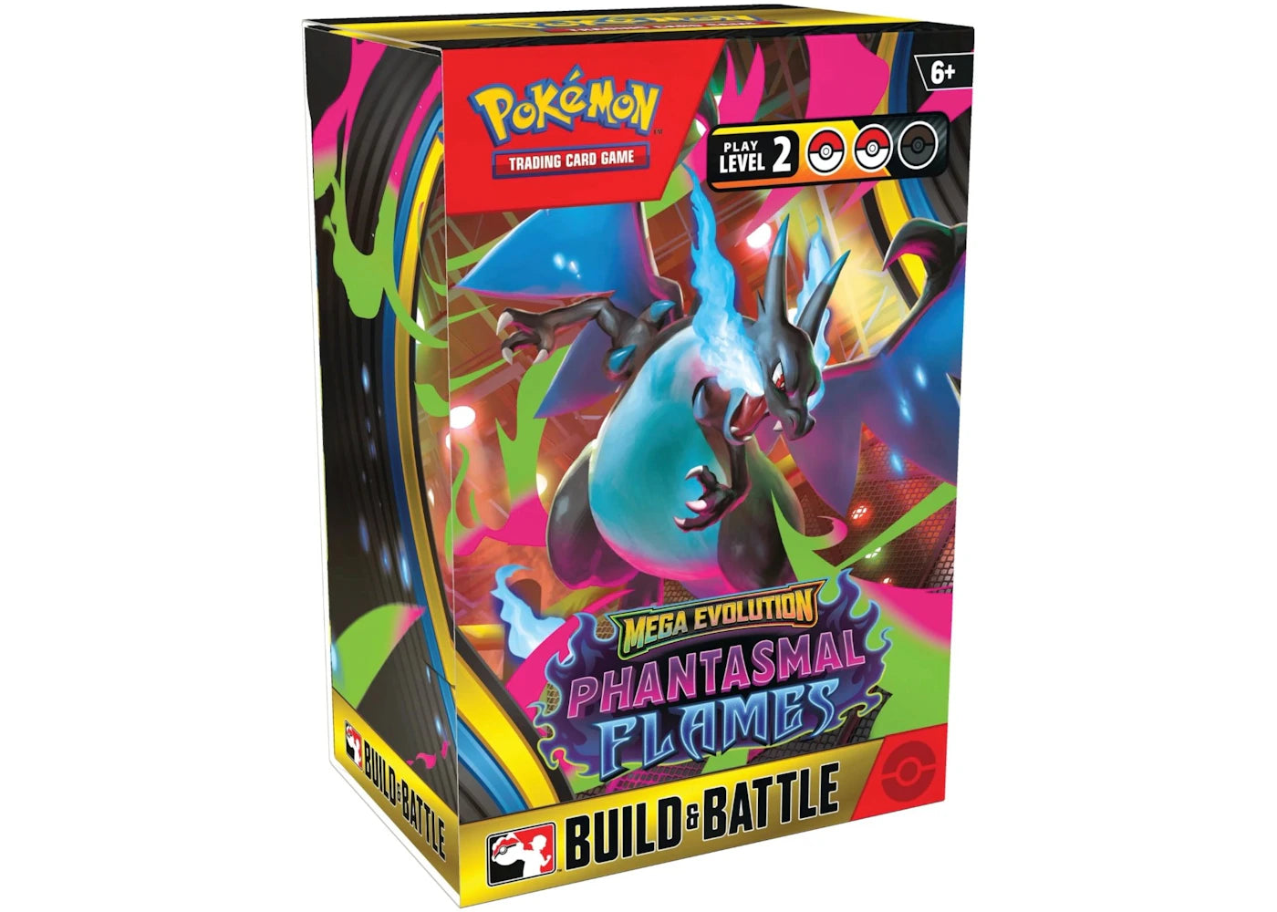 2025 Pokémon Mega Evolution Phantasmal Flames Build & Battle Box