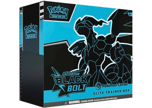 2025 Pokémon Scarlet & Violet Black Bolt Pokemon Center Elite Trainer Box