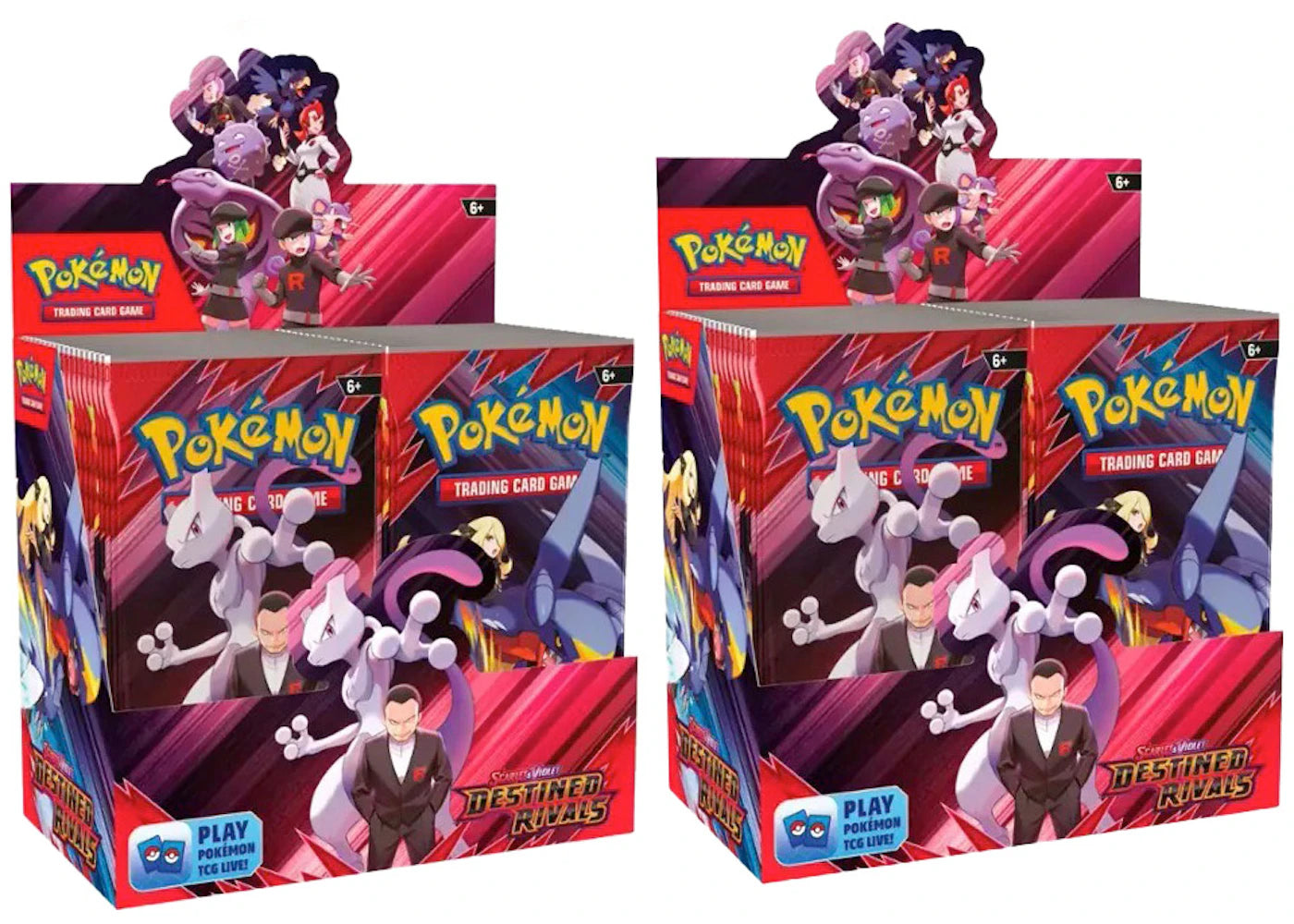 2025 Pokémon Scarlet & Violet Destined Rivals Booster Box 2x Lot