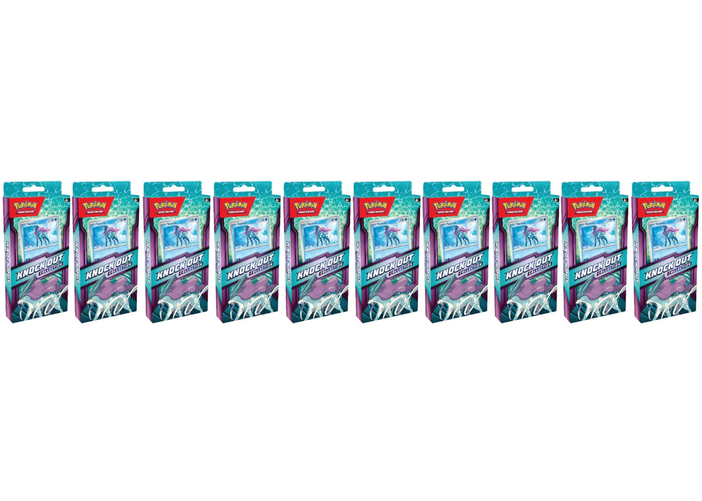 2025 Pokémon Mega Evolution Suicune Knock Out Collection 10x Lot