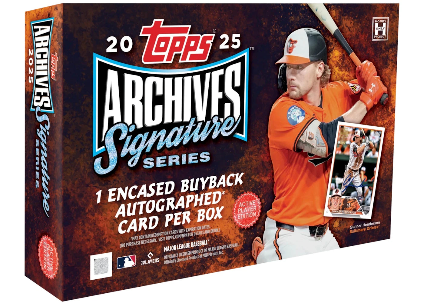 2025 Topps Archives Signature Series Active Player Edition Baseball Hobby Box