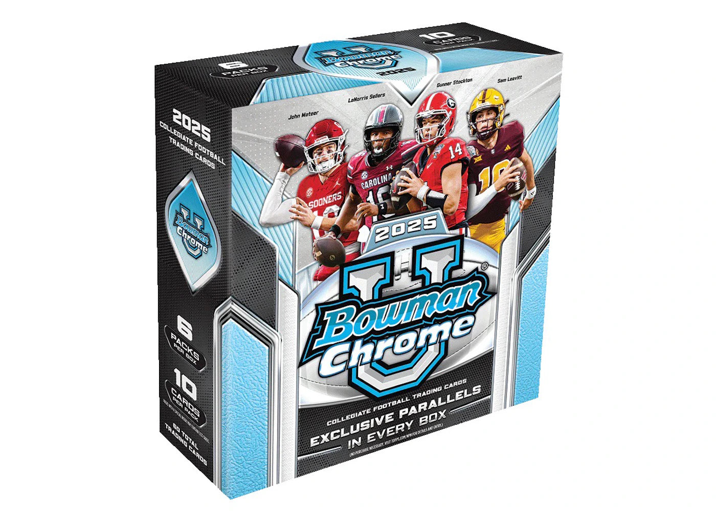2025 Topps Bowman University Chrome Football Mega Box