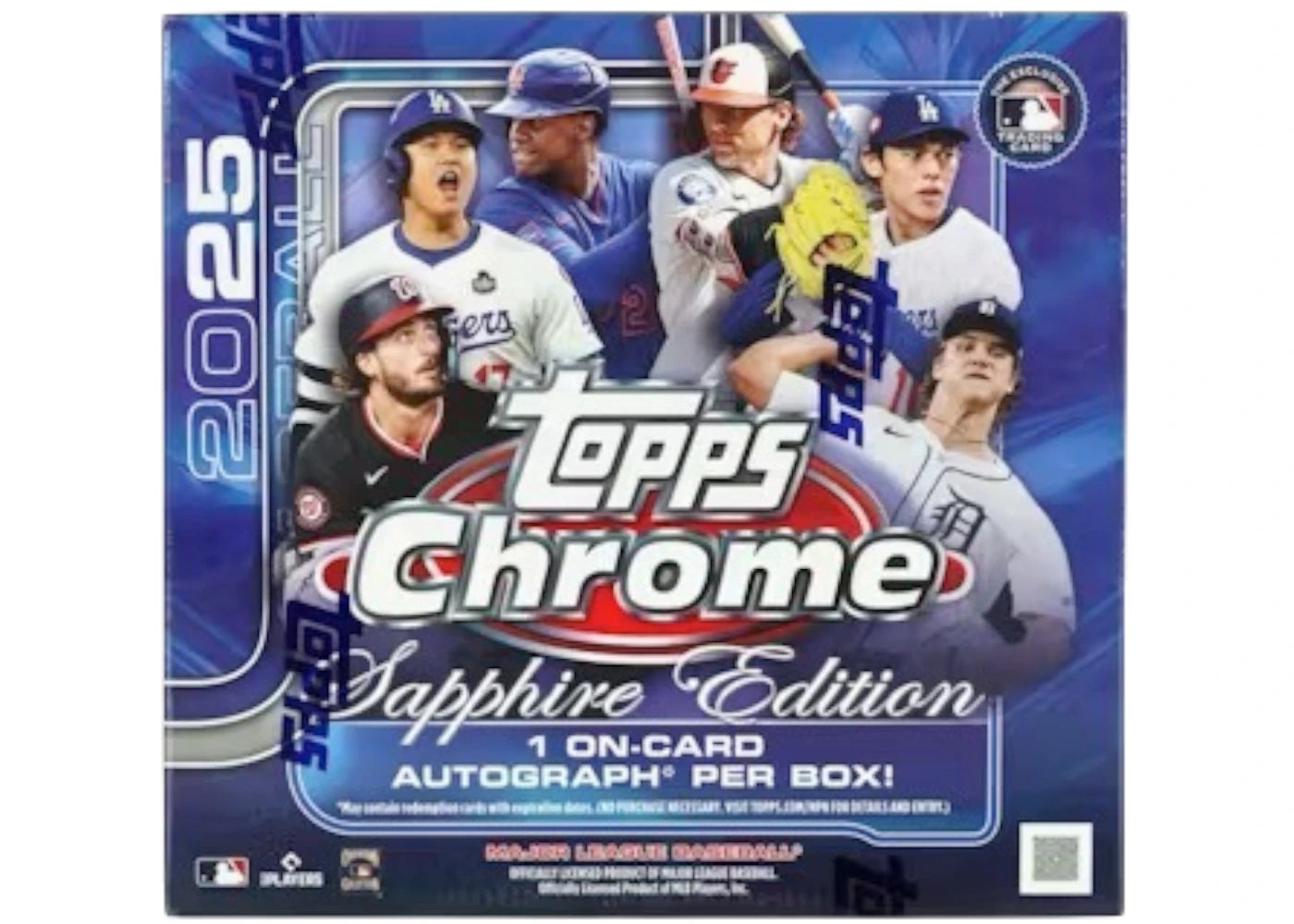 2025 Topps Chrome Baseball Sapphire Edition Box