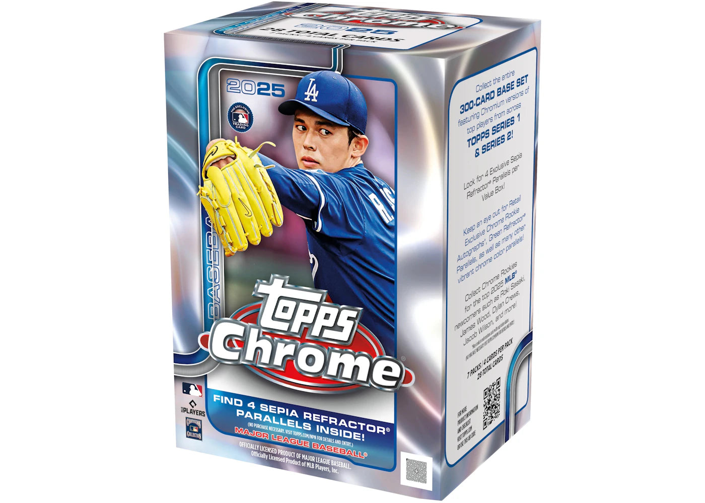 2025 Topps Chrome Baseball Value Box