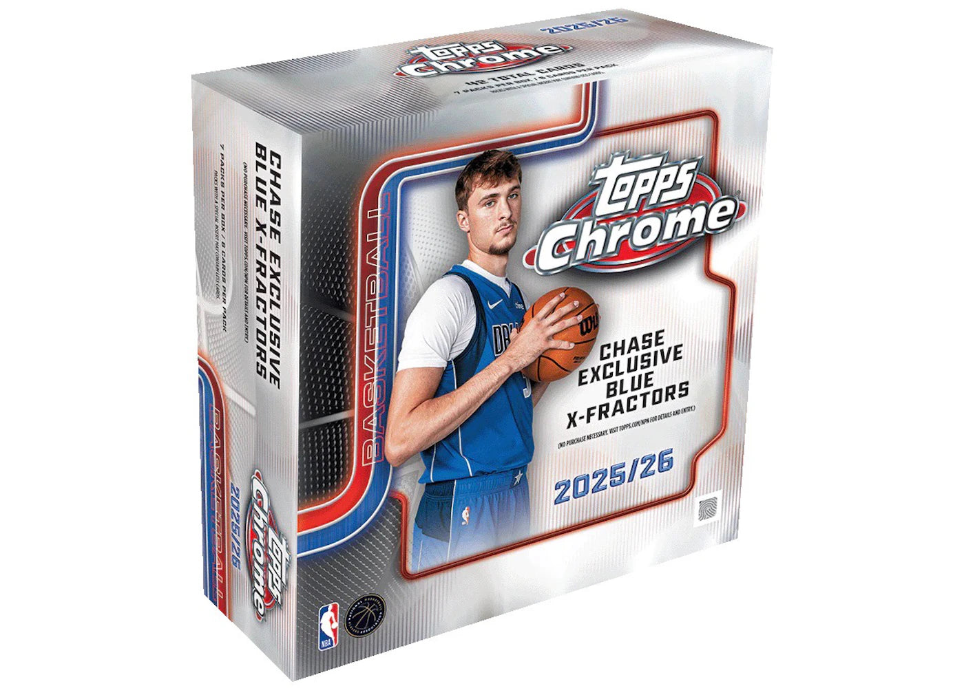 2025-26 Topps Chrome Basketball Mega Box