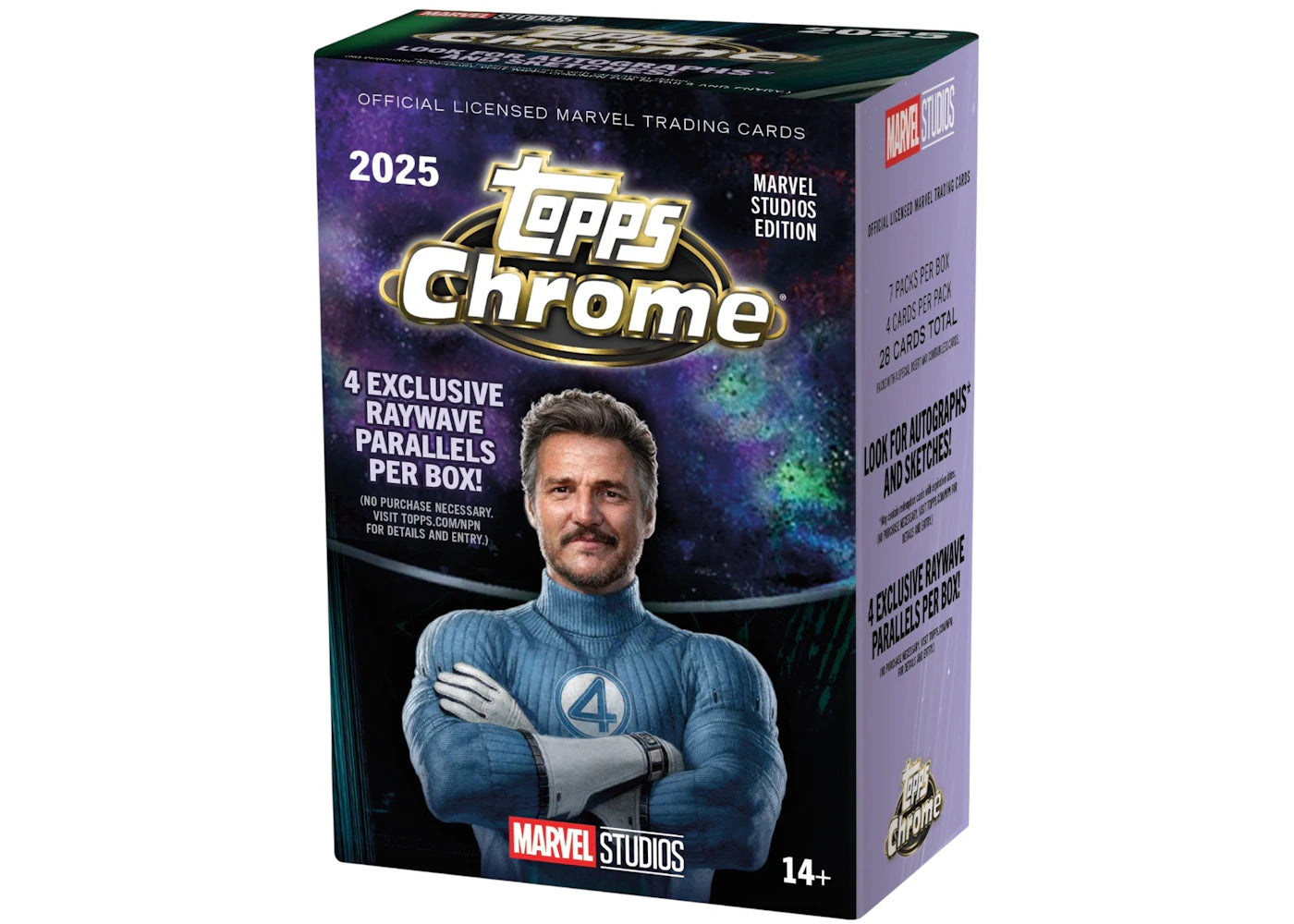 2025 Topps Chrome Marvel Studios Value Box