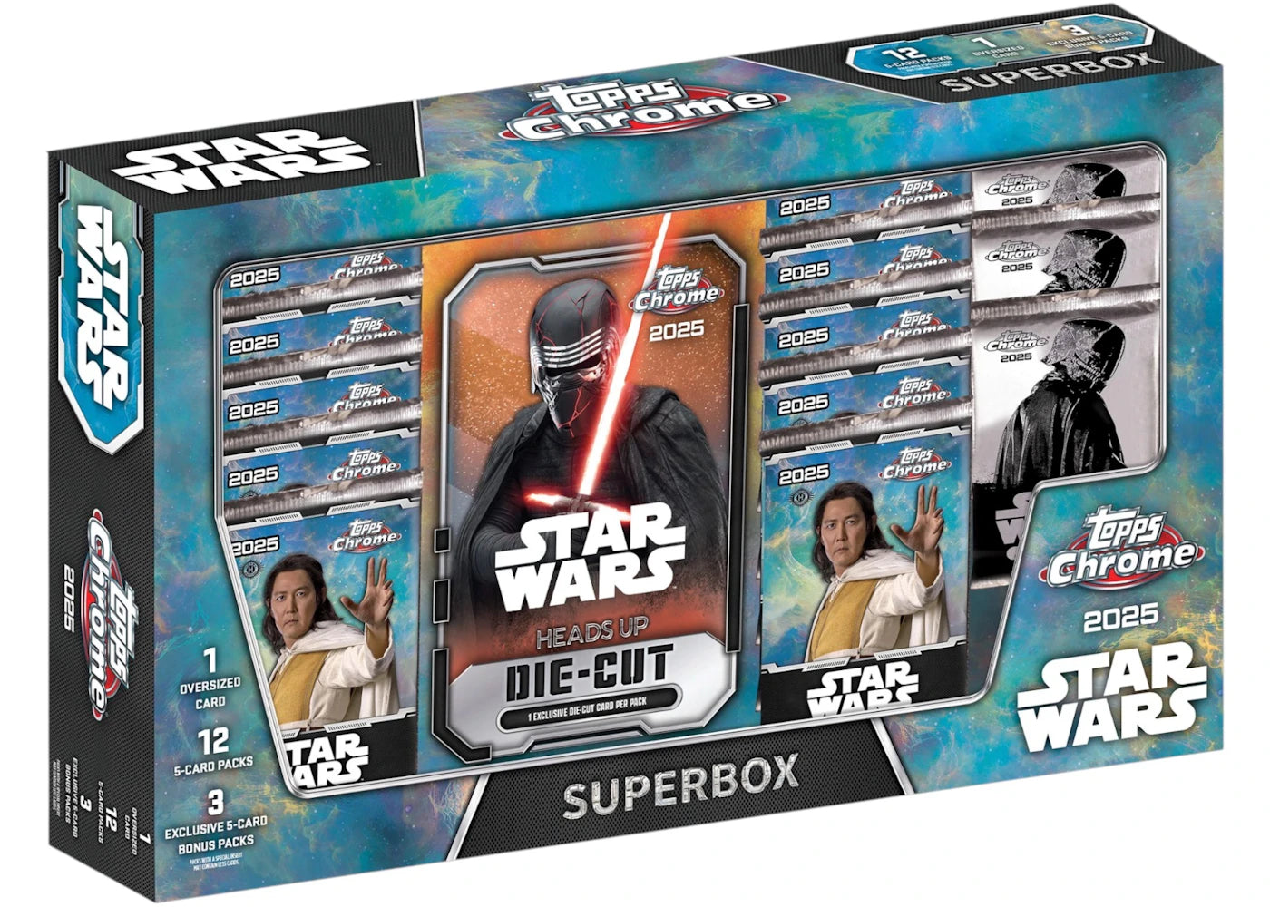 2025 Topps Chrome Star Wars Costco Edition Collection Box
