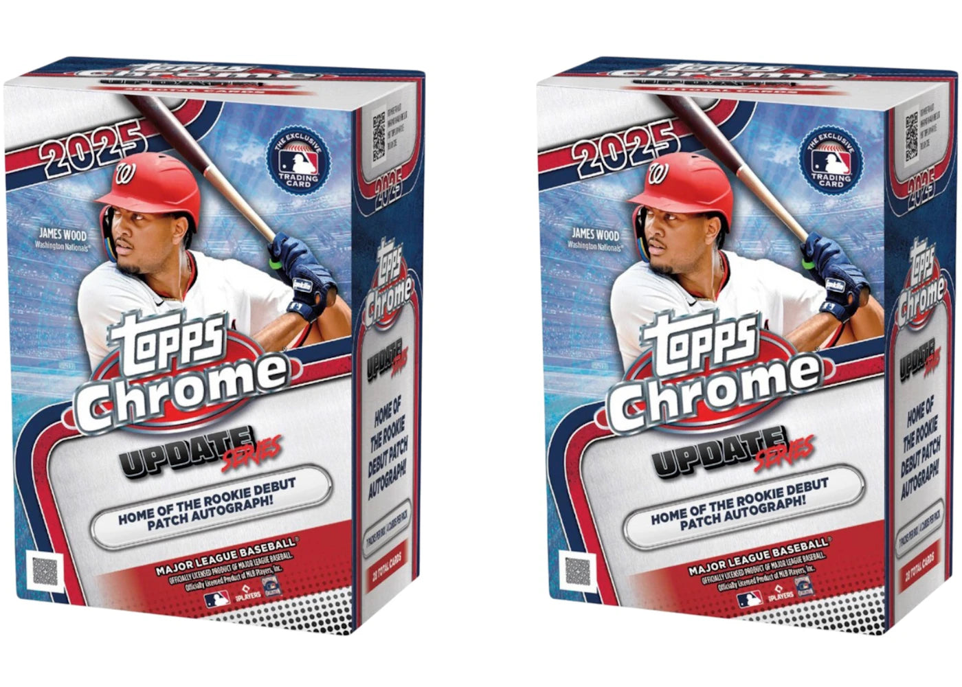 2025 Topps Chrome Update Series Baseball Blaster Box 2x Lot