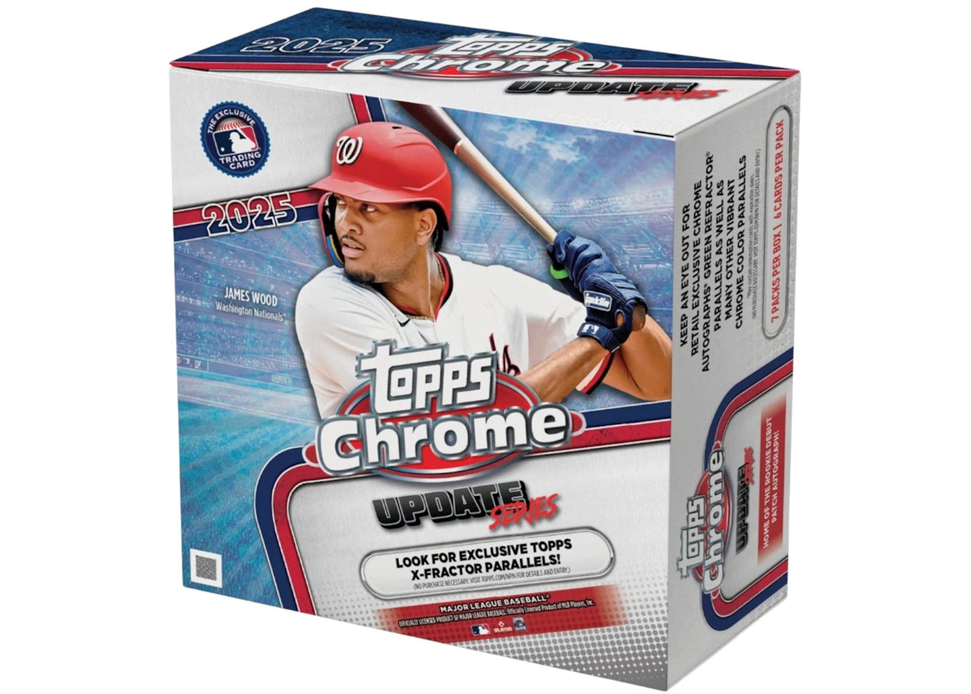 2025 Topps Chrome Update Series Baseball Mega Box
