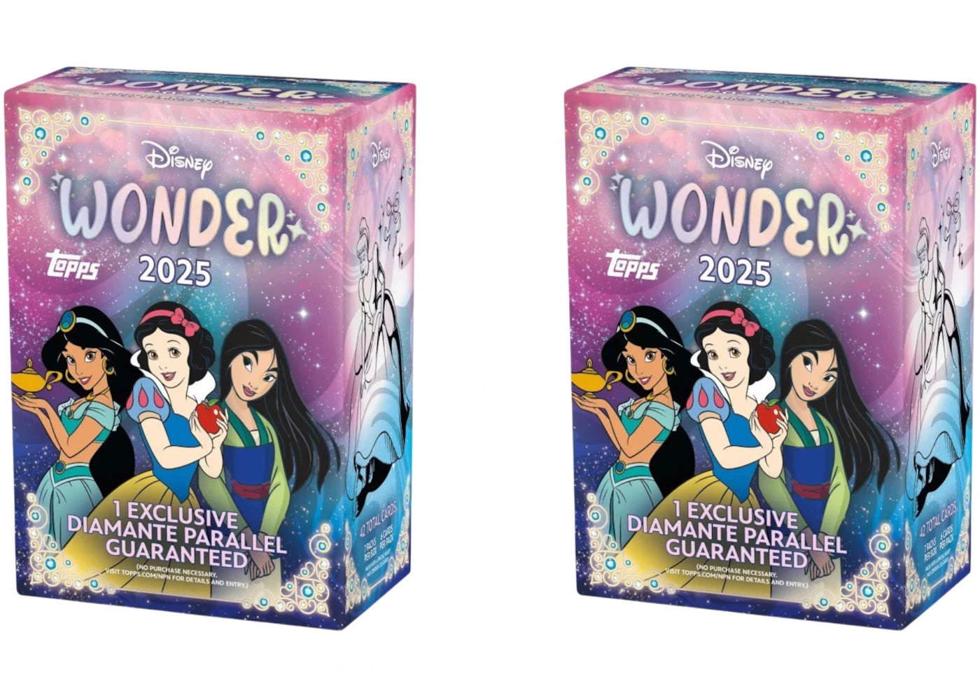2025 Topps Disney Wonder Blaster Box 2x Lot