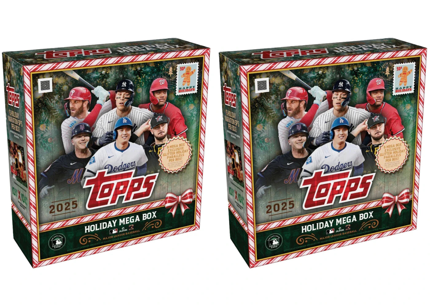 2025 Topps Holiday Baseball Mega Box 2x Lot